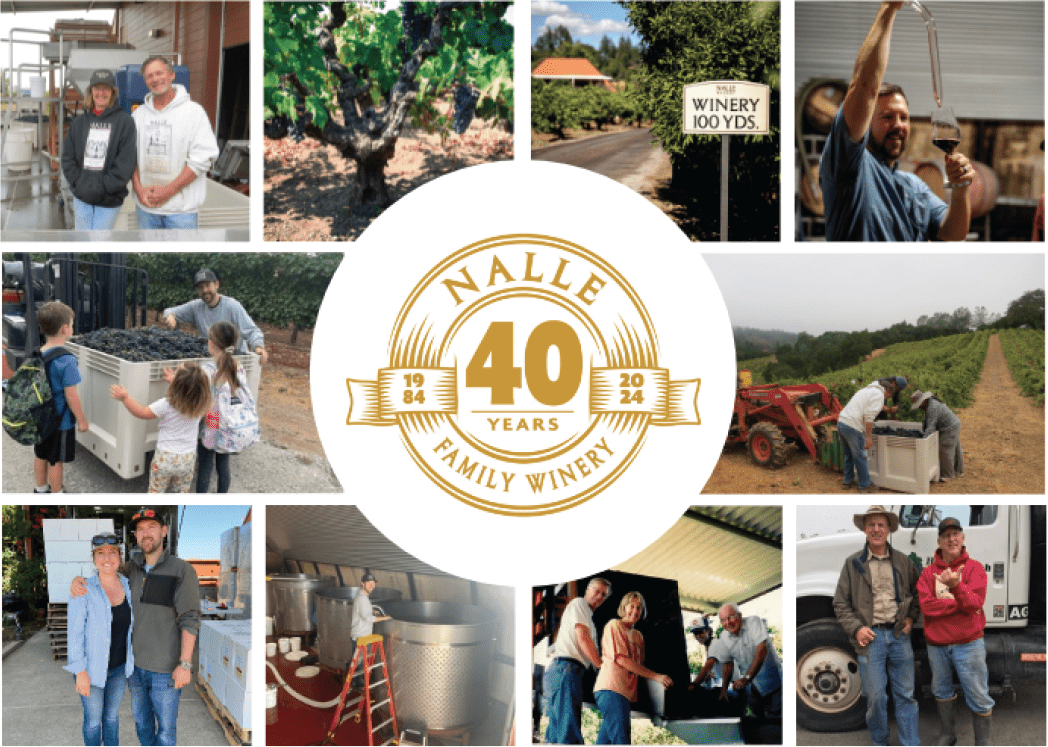 40 Year of Nalle Family Winery 1984–2024